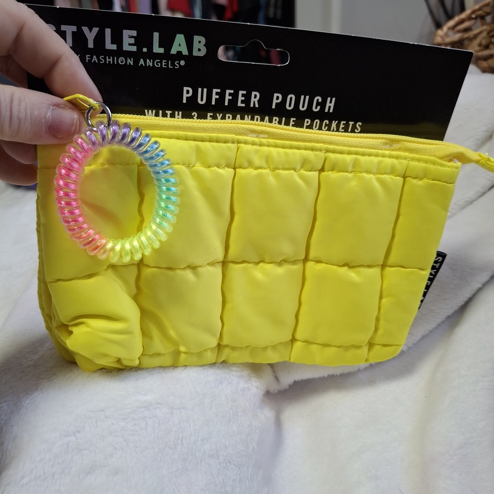 Style.Lab Yellow Puffer Pouch - Picture 2 of 2